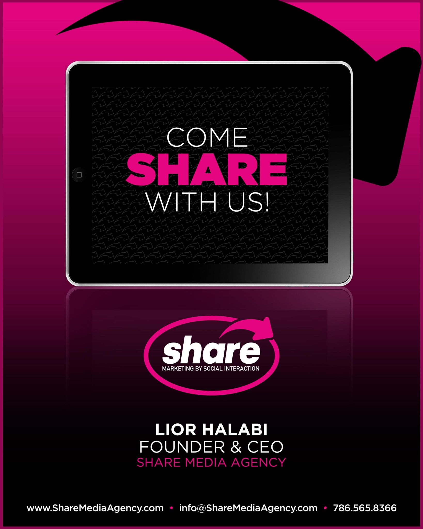 Come Share with Us!